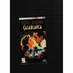Casablanca VHS Unopened 1942‎ Oscar!